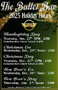 The Bullet Bar's Holiday Hours for 2025